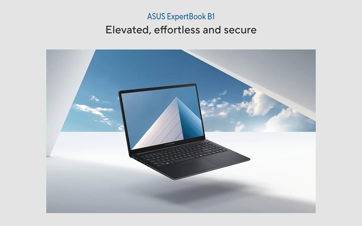 ASUS ExpertBook B1 B1503CVA-S76149 Intel Core 5 120U 8GB RAM 512GB SSD 15.6 FHD Display Business Series Laptop ASUS ExpertBook B1 B1503CVA-S76149 Intel Core 5 120U 8GB RAM 512GB SSD 15.6 FHD Display Business Series Laptop